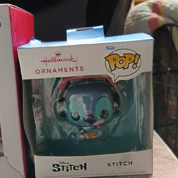 Hallmark Peanuts and Stitch Holiday Ornaments - Red, Blue, White - Picture 4 of 4